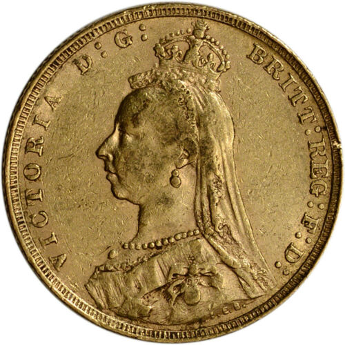 Great Britain Gold Sovereign (.2354 Oz) - Victoria Jubilee Avg Circ Random Date